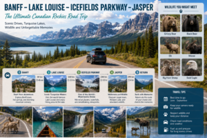 The Ultimate Canadian Rockies Road Trip: Banff, Lake Louise, Jasper and Beyond
