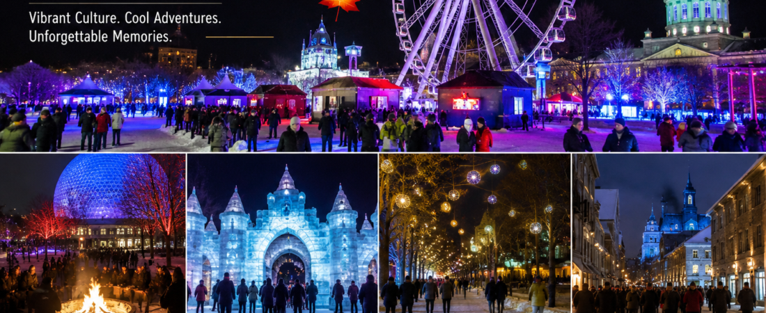 Best Montreal & Quebec City Fall and Winter Festivals 2026: Christmas Markets, Fall Colours & Free Events