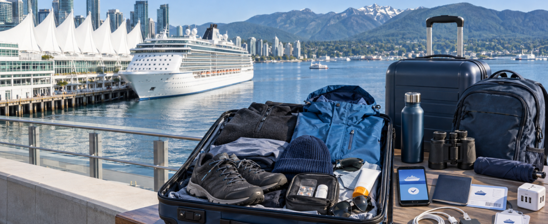 Vancouver Alaska Cruise Checklist: Documents, Packing and Canada Place Boarding
