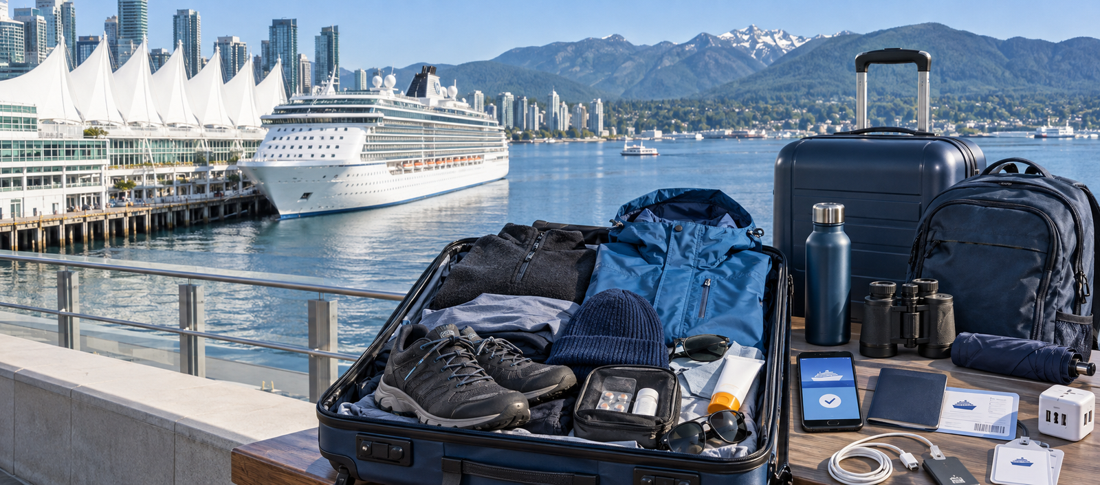 Vancouver Alaska Cruise Checklist: Documents, Packing and Canada Place Boarding