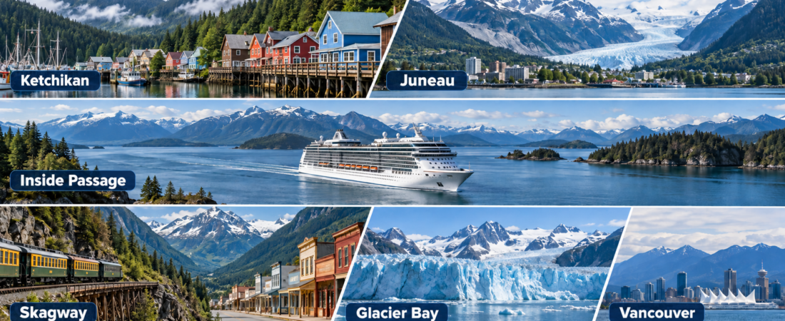 Vancouver to Alaska Cruise Route Guide: Ports, Glaciers and Top Attractions