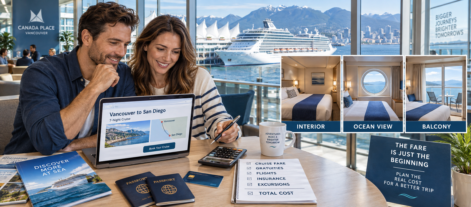 How to Book a Vancouver to San Diego Cruise: Tickets, Cabins and Total Cost