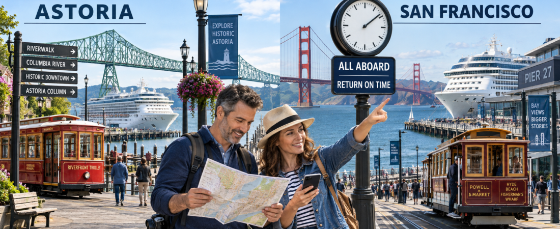 Astoria and San Francisco Cruise Port Guide: What to Do During Each Stop