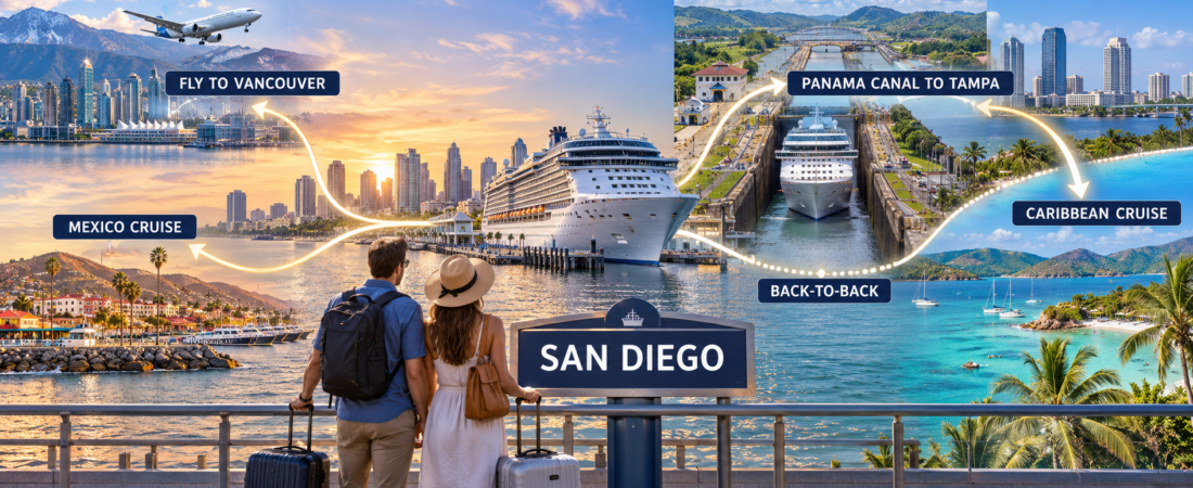 Where to Cruise After San Diego: Mexico, Panama Canal and Back-to-Back Options